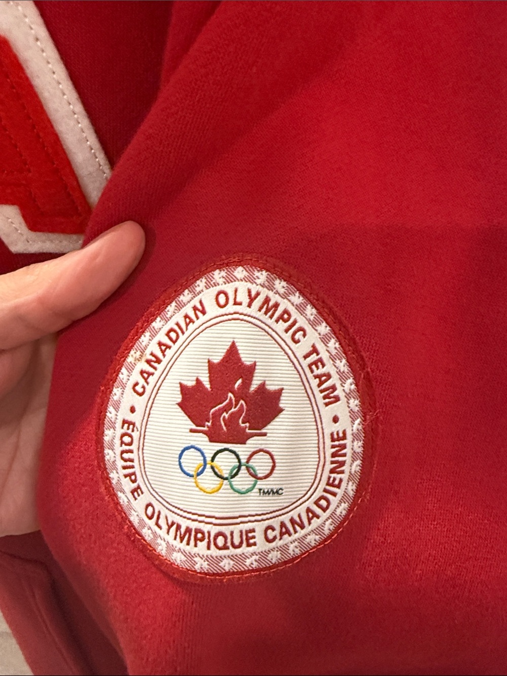 HBC Red Canada Pullover Hoodie - Unisex - Picture 2 of 8